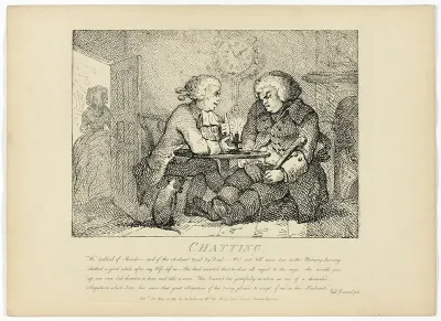 Chatting, from Boswell's Tour of the Hebrides