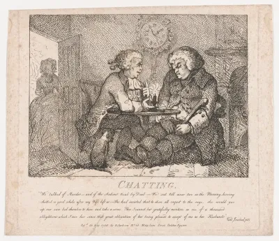 Chatting (Picturesque Beauties of Boswell, Part the First)