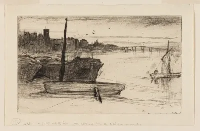 Chelsea Bridge and Church