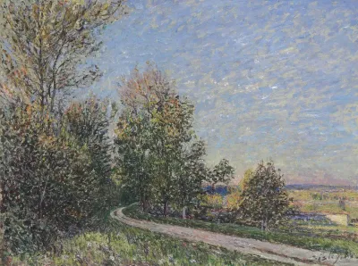 Chemin des Fontaines à Veneux-Nadon