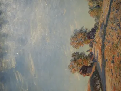 Chemin montant au soleil