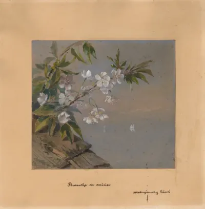 Cherry Flower Twig