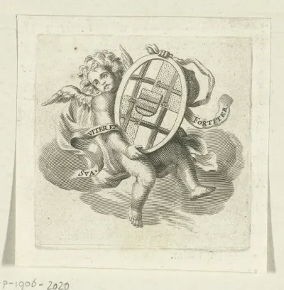 Cherubijn met wapen