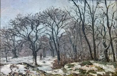 Chestnut Coppus in Winter, Louveciennes