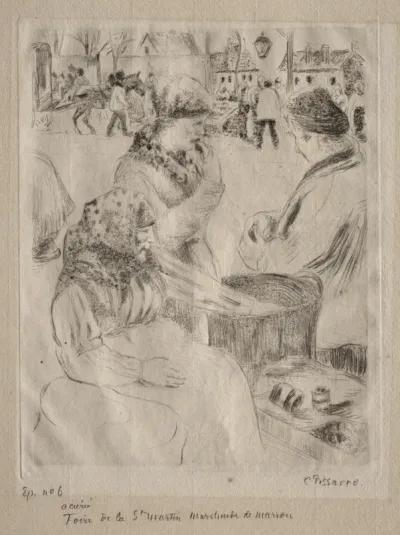 Chestnut Vendor, St. Martin's Day Fair (Pontoise)