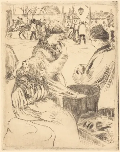 Chestnut Vendors (Marchands de marrons)