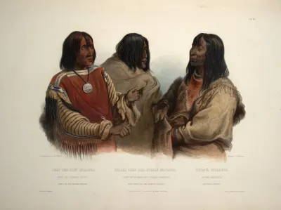 Chief of the Blood Indians, War Chief of the Piekann Indians and Koutani Indian
