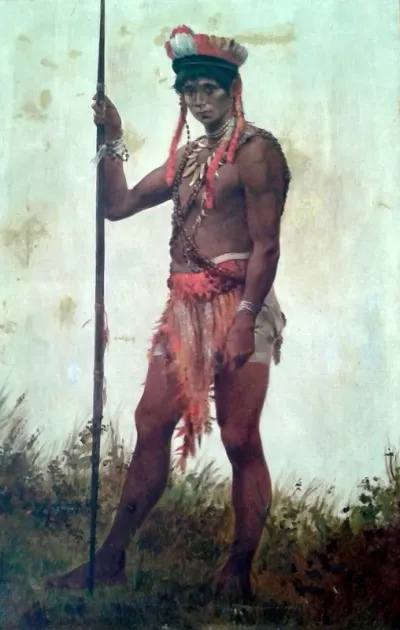 Chief of the indians of the Uaupés River