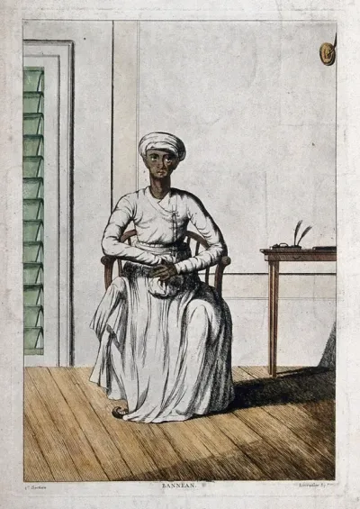 Chief servant in a European household, Calcutta, West Bengal