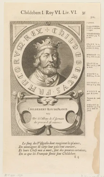 Childebert I, koning der Franken