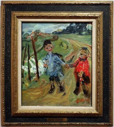Children and Geese