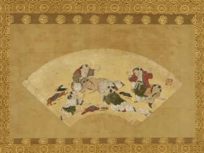 Chinese Boys at Play