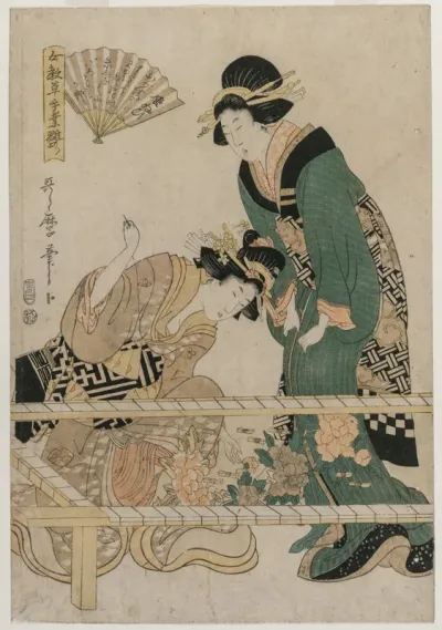 Chinese Embroidery (from the series Instructive Patterns for Women's Handicraft)