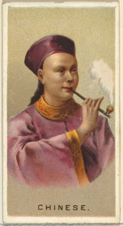 Chinese, from World's Smokers series (N33) for Allen & Ginter Cigarettes