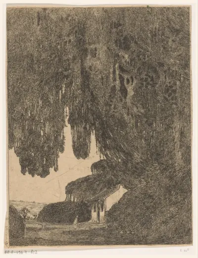 Chinese kapel in de omgeving van Semarang op Java