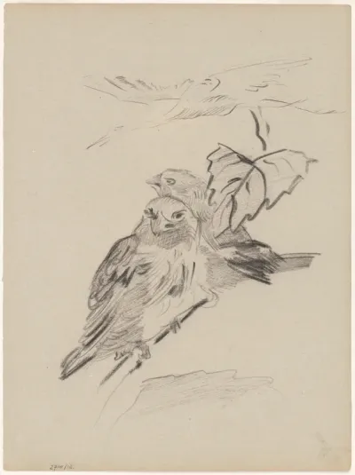 Chinoiserie, drie vogels