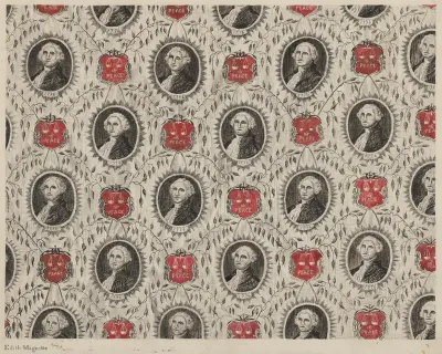 Chintz with Portraits of George Washington