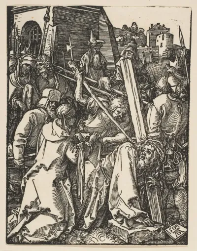 Chist Carrying the Cross, from "The Small Passion"