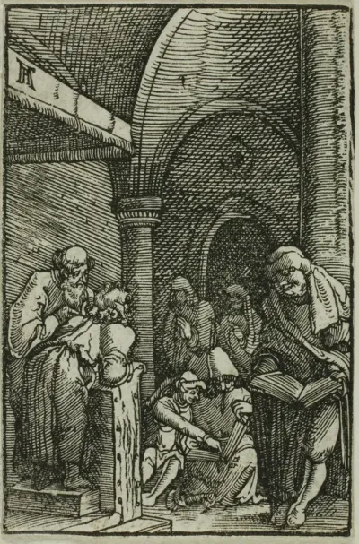 Christ among the Doctors, from The Fall and Redemption of Man