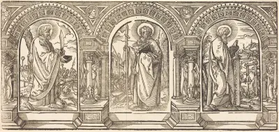 Christ and His Disciples I