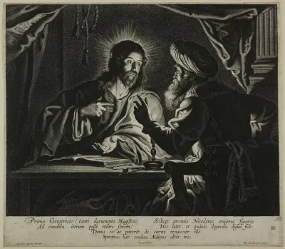 Christ and Nicodemus: A Night Piece