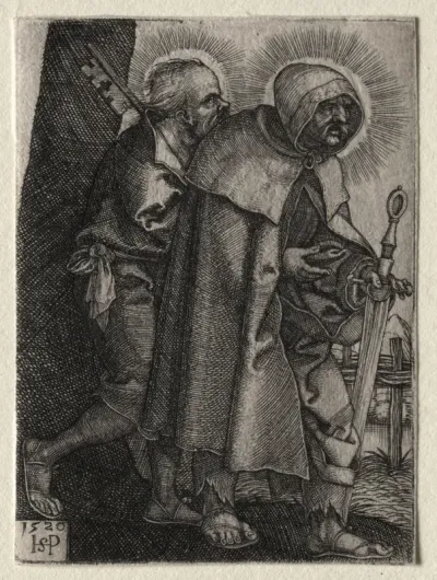 Christ and the Apostles: St. Peter and St. Paul