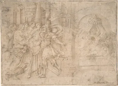 Christ and the Daughter of the Centurion