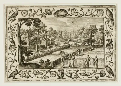 Christ and the Disciples in the Field, from Landscapes with Old and New Testament Scenes and Hunting Scenes