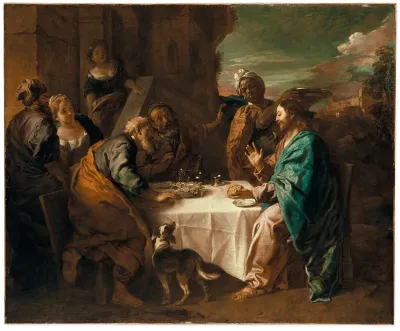 Christ and the Pilgrims of Emmaus