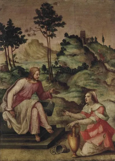 Christ and the Samarian Woman