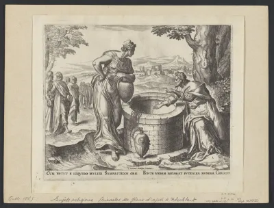 Christ And The Samaritan Woman At The Well