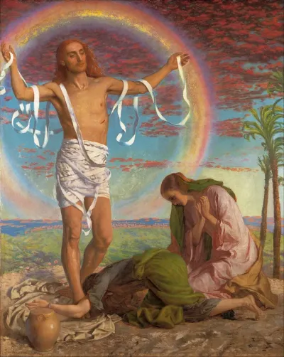 Christ and the Two Marys