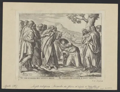 Christ And The Woman of Cana