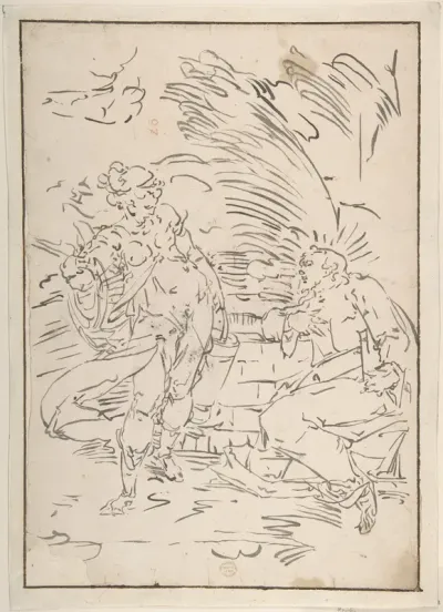 Christ and the Woman of Samaria at the Well
