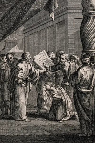 Christ and the woman taken in adultery