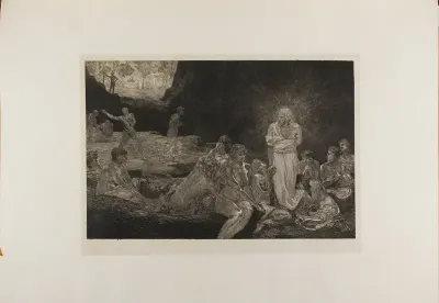 Christ and the Women Sinners, plate thirteen from A Life