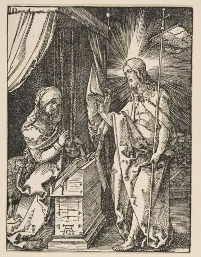 Christ Appearing to His Mother, from "The Small Passion"
