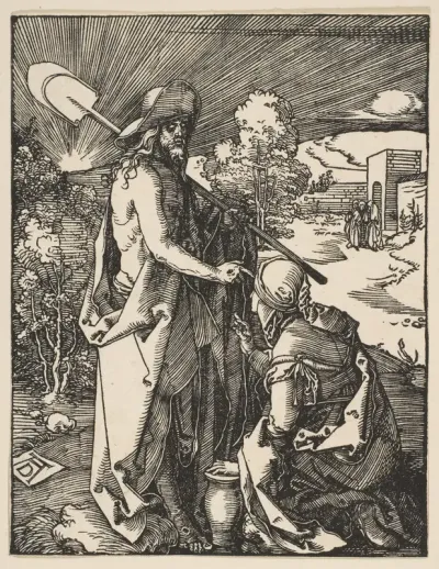 Christ Appearing to Mary Magdalen, from "The Small Passion"