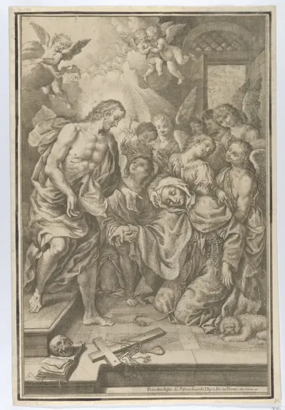 Christ appearing to Saint Margaret of Cortona