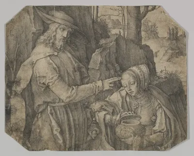 Christ Appearing to St. Mary Magdalene as a Gardener