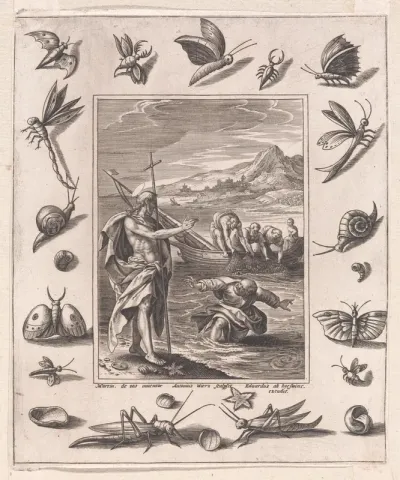 Christ Appearing to St. Peter [John 21:1-8]