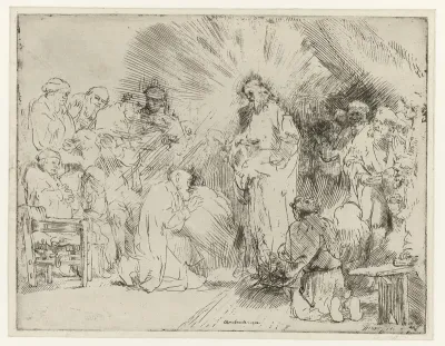 Christ Appearing to the Apostles