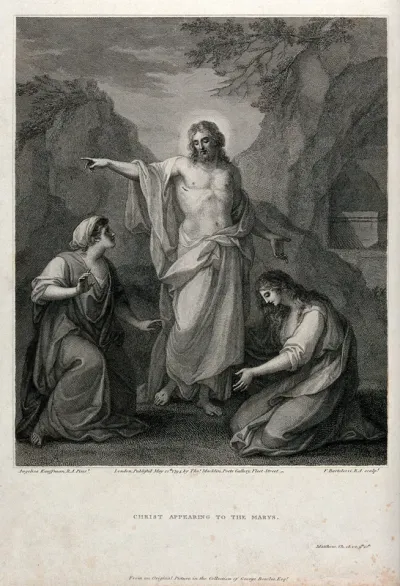 Christ appears to the holy women after his death