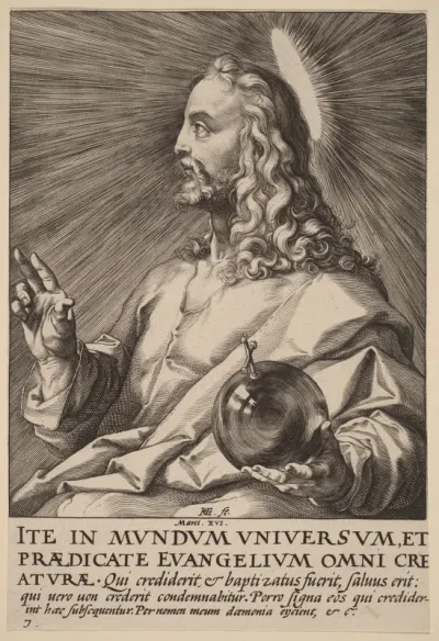 Christ as Salvator Mundi