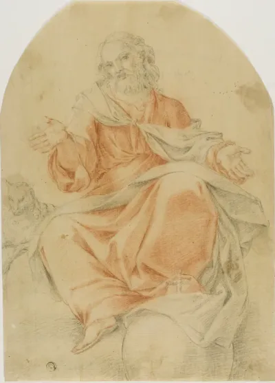 Christ as Salvator Mundi with Lamb