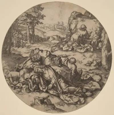 Christ at the Mount of Olives