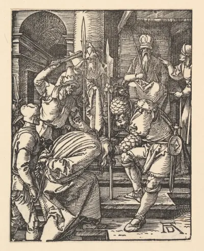 Christ before Annas, from "The Small Passion"