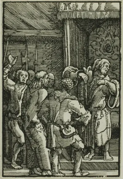 Christ Before Caiaphas, from The Fall and Redemption of Man