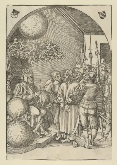 Christ before Herod, from "The Passion"