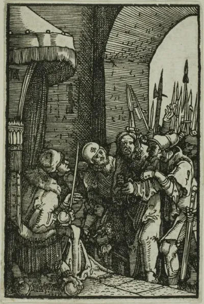 Christ Before Pilate, from The Fall and Redemption of Man